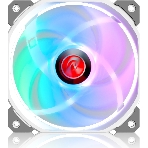 Вентилятор для корпуса Case Cooler Raijintek AGERAS 12 ARGb-1 (120x120x25мм, 4-pin PWM, 67.38CFM, 33dBA, 2200RPM, белый)