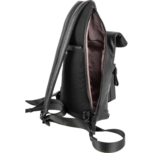 Рюкзак слинг Piquadro Harper CA6784AP/N черный кожа