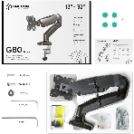 Кронштейн (держатель) ONKRON G80 для монитора 13