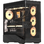 Компьютерный корпус Formula V Line Crystal U9 PA Black, ATX, TYPE-C*1, USB3.0*2, Curved Glass, SIDE 3x PERFORMANCE ARGB, REAR 1x PERFORMANCE ARGB