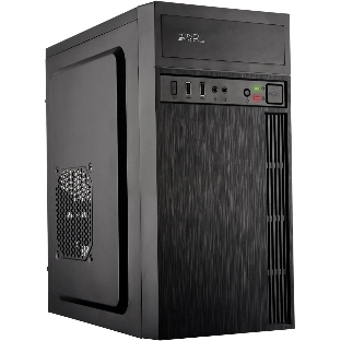 Компьютерный корпус KingPrice KPCC-MN210 черный без БП mATX 1x80мм 2x120мм 2xUSB 2.0 audio