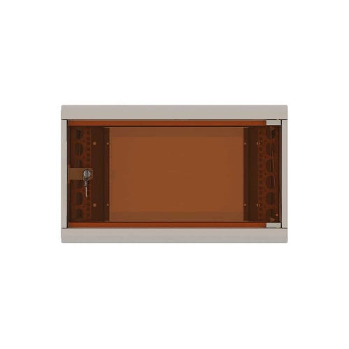 Шкаф коммутационный Suprlan (05-1063) настенный 6U 600x450 мм пер. дв. стекл направл. под закл. гайки 70 кг RAL 7035 385 мм 15.7 кг 360 мм