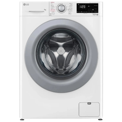 Стиральная машина LG F2V3HS4W белый, загрузка фронтальная 7 кг, 1200 об/мин., класс: A