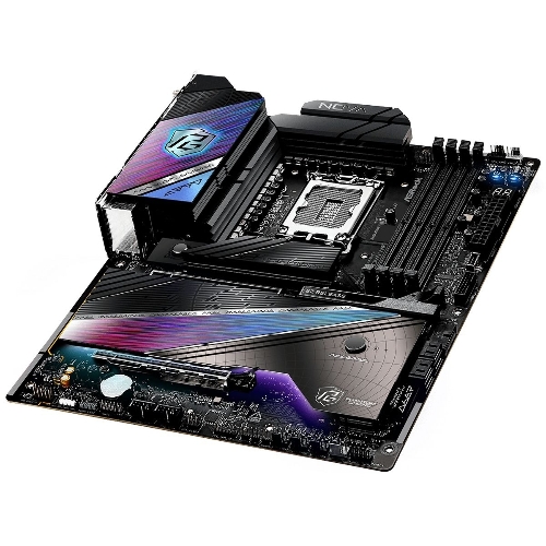 Материнская плата ASRock Z890 Nova WiFi, LGA 1851, Intel Z890, 4xDDR5, 4xSATA, 6xM.2, 1xPCIe 5.0 x16, 1xPCIe 4.0 x16, 1xPCIe x4, 1xHDMI, 2xThunderbolt 4, 1x5Gb LAN, 1x2.5Gb LAN, 4xUSB-A 3.2 Gen 2, 4xUSB-A 3.2 Gen 1, 2xUSB 2.0, 7.1, ATX