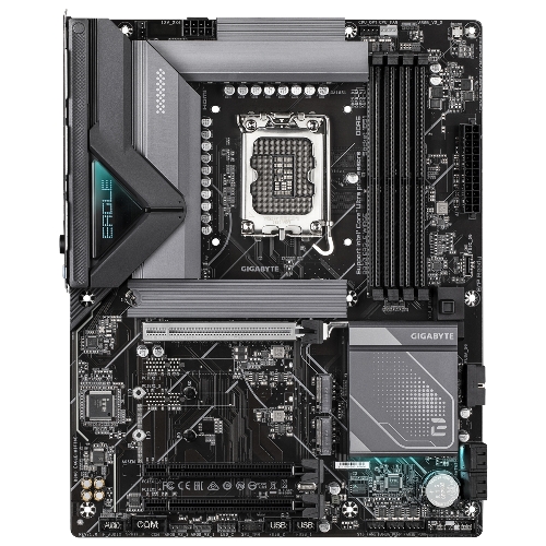 Материнская плата Gigabyte B860 EAGLE WIFI6E, LGA 1851, Intel B860, 4xDDR5, 4xSATA, 3xM.2, 1xPCIe 5.0 x16, 2xPCIe 4.0 x16, 1xHDMI, 1xDP, 1x 2.5Gb LAN, 4xUSB-A 2.0, 1xUSB-A 3.2 Gen 1, 1xUSB-A 3.2 Gen 2, 1xUSB-C 3.2 Gen 2x2, 7.1, 3x3.5 мм, ATX