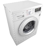 Стиральная машина LG F1296HDS1 белый, загрузка фронтальная 7 кг, 1200 об/мин., класс: А
