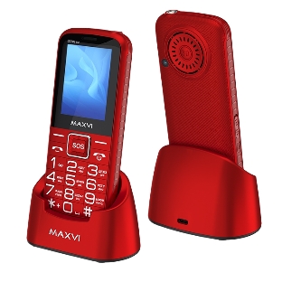 Мобильный телефон Maxvi B21ds up красный