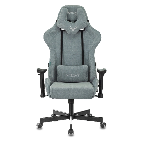 Кресло Бюрократ VIKING KNIGHT LT28 FABRIC серо-голубой, ткань, 120 кг, механизм качания
