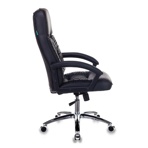 Кресло Бюрократ T-9908AXSN-AB черный, кожа