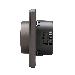 Светорегулятор Kranz KR-78-0732-2 ROUND (диммер) 300Вт с/у титан