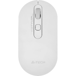 Мышь беспроводная A4Tech Fstyler FG20 белый, 2000 dpi, радиоканал, USB, кнопки - 4