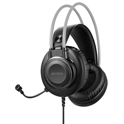 Гарнитура A4Tech Fstyler FH200i серый, проводная