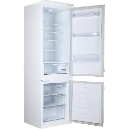 Встраиваемый холодильник Beko BCSA2750 двухкамерный белый