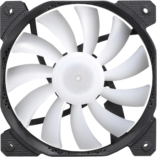 Вентилятор для корпуса Aerocool/Formula Cosmic 12BK FR RGb черный, 120 мм, 1100 об/мин, 22.3 дБ, 4 pin