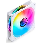 Вентилятор для корпуса JONSBO FR-606WR Reverse (120x120x25мм, 4-pin PWM, ARGb, 35.99CFM, 26.5dBA, 1500RPM, белый)