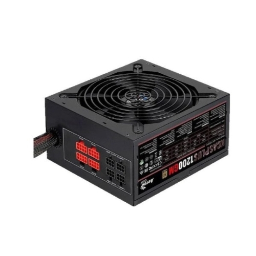 Блок питания Aerocool/Formula 1200W Retail KCAS PLUS 1200GM, 80 PLUS Gold, ATX v2.4, модульный, fan 14cm, 8x PCI-E [6+2-Pin], 10x SATA, 6x MOLEX