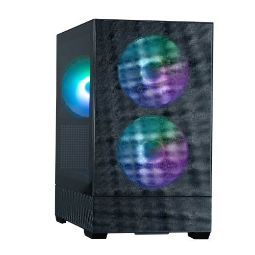 Компьютерный корпус ZALMAN P30 AIR, MATX, BLACK, WINDOW, 2xCombo (3.5'' or 2.5''), 3x2.5