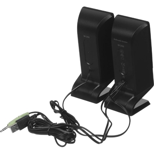 Акустическая система Edifier M1250 черный 2.0 активные