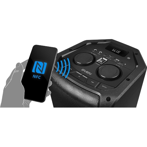 Портативная акустика SVEN АС PS-710 черный 100 Вт Bluetooth