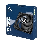 Вентилятор для корпуса Arctic P12 черный, 120 мм, 1800 об/мин, 22.5 дБ, 3 pin