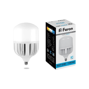 Лампа светодиодная Feron LB-65 100Вт Е27/Е40 дневной