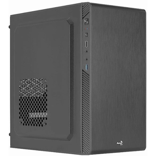 Компьютерный корпус Aerocool/Formula CS-106-S-BK-v1 черный без БП mATX 1x120мм 1xUSB 2.0 1xUSB 3.0 audio