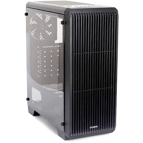 Компьютерный корпус Zalman S2 черный без БП ATX 2x120мм 2xUSB 2.0 1xUSB 3.0 audio bott PSU