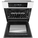 Шкаф духовой электрический Maunfeld AEOD60103W, 60л, дверца с 3 стеклами, белый