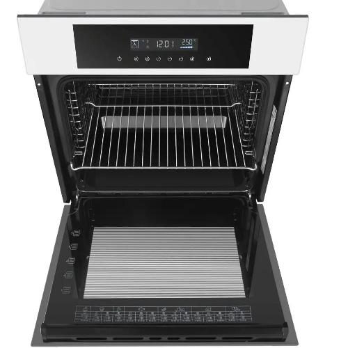 Шкаф духовой электрический Maunfeld AEOD60103W, 60л, дверца с 3 стеклами, белый