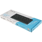Клавиатура беспроводная A4Tech Fstyler FBK11, USB, Bluetooth/Радиоканал, черный/серый