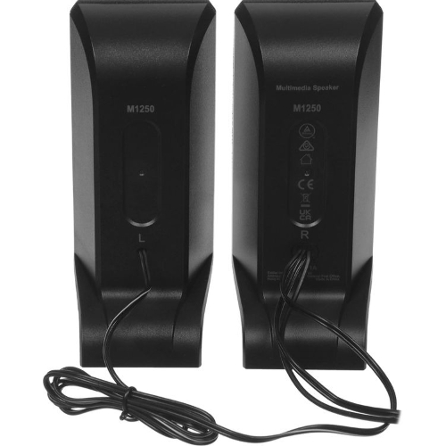 Акустическая система Edifier M1250 черный 2.0 активные