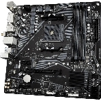 Материнская плата Gigabyte A520M DS3H AC, AM4, AMD A520, 4xDDR4, 4xSATA, 1xM.2, 1xPCIe 3.0 x16, 2xPCIe x1, 1xHDMI, 1xDP, 1xDVI-D, 1x 1Gb LAN, Wi-Fi, Bluetooth, 4xUSB-A 3.2 Gen 1, 2xUSB-A 2.0, 3x3.5 мм, 7.1, mATX