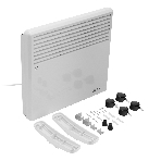 Конвектор электрический MTX CH-1000, белый, 1000 Вт, 10 м2, термостат