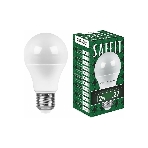 Лампа светодиодная SAFFIT SBA6012 (55007) 12Вт Е27 теплый