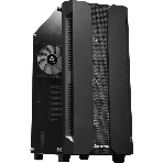 Компьютерный корпус CHIEFTEC HUNTER GS-01B-OP без БП, боковая панель из закаленного стекла, 3xARGB LED 120мм вентилятора спереди, 1xARGB LED 120мм вентилятор сзади, черный, ATX