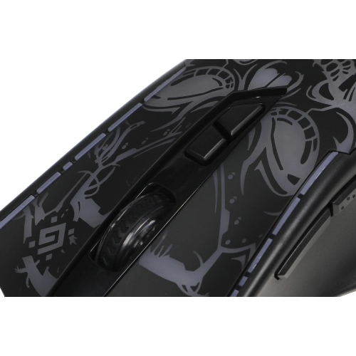 Мышь проводная Defender Bulletstorm GM-928 черный, 7200 dpi, USB, кнопки - 7