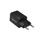 Сетевое зарядное устройство Maxvi A304 Type-C\USB 3A 15W, черный