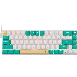 Клавиатура Defender Vexx Pro GK-084 проводная, USB Type-A, белый