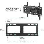 Кронштейн Kromax ATLANTIS-80 черный для LED/LCD телевизоров 32