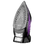 Утюг BRAYER BR4016 фиолетовый/черный, 2400 Вт, 25 г/мин, 140 г/мин, 350 мл