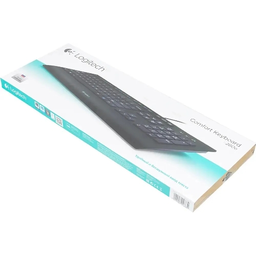 Клавиатура проводная Logitech Keyboard K280E (920-005215) USB черный