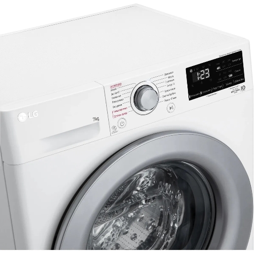 Стиральная машина LG F2V3HS4W белый, загрузка фронтальная 7 кг, 1200 об/мин., класс: A
