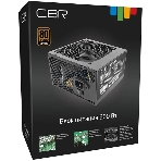 Блок Питания CBR PSU-ATX600-12GM, 600Вт, 80 PLUS Bronze, 120мм, черный