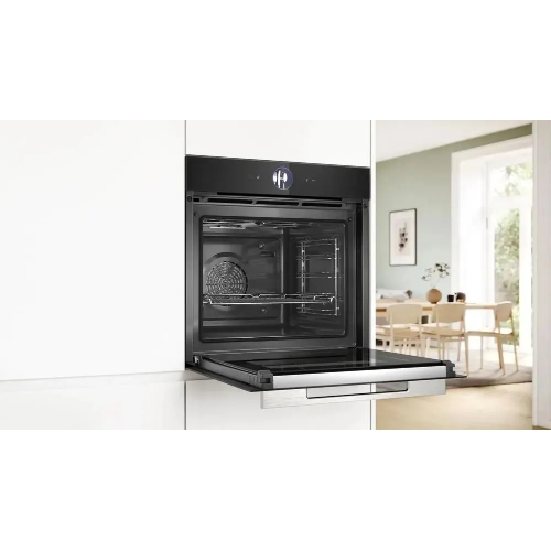 Встраиваемый духовой шкаф электрический Bosch HBG7764B1 черный