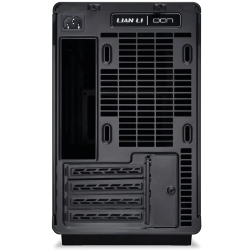 Корпус Lian Li A3-mATX Wood Black, Micro-Tower, чёрный