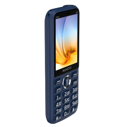 Мобильный телефон Maxvi K15n 4G синий
