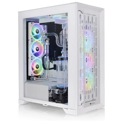 Компьютерный корпус Thermaltake CTE T500 TG ARGb белый без БП ATX 3x140мм 2xUSB 3.0 1xUSB3.1 audio bott PSU