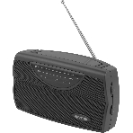 Радиоприемник Vitek VT-3591 (GY) LED индикатор Телескопическая антенна Тип батареек	UM-1