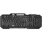 Клавиатура проводная Ritmix RKB-221BL черный