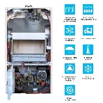 Котел газовый ECO Four 1.14 настенный, 14 кВт одноконтурный с открытой камерой сгорания